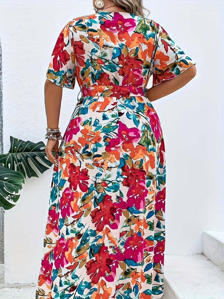 Yara | Plus Size Floral Dress