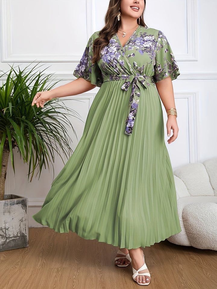 Fleur | Fitted Plus Size Dress