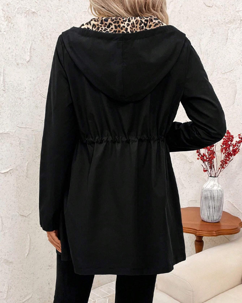 Ava – Reversible Leopard Print Cardigan