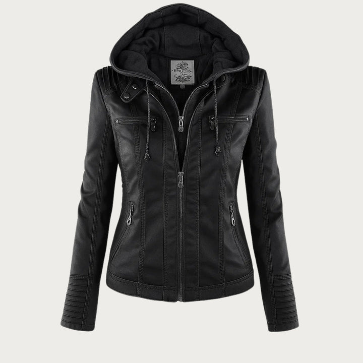 Monika™ | Elegant and Durable Leather Jacket