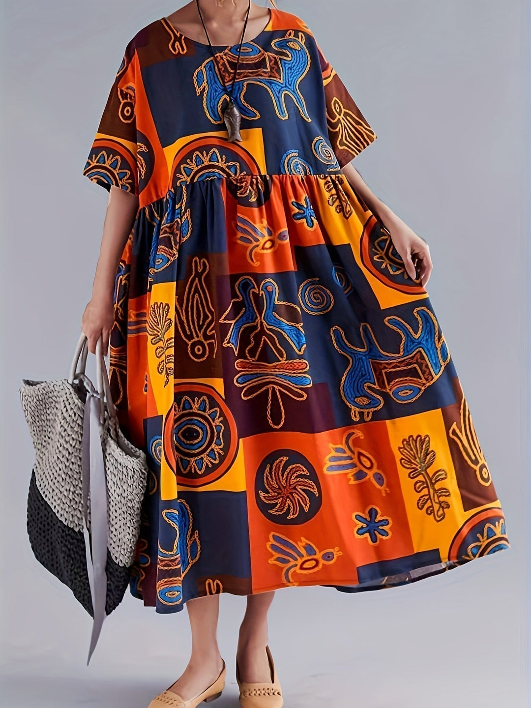 Rosie | Plus Size Pop Art Dress