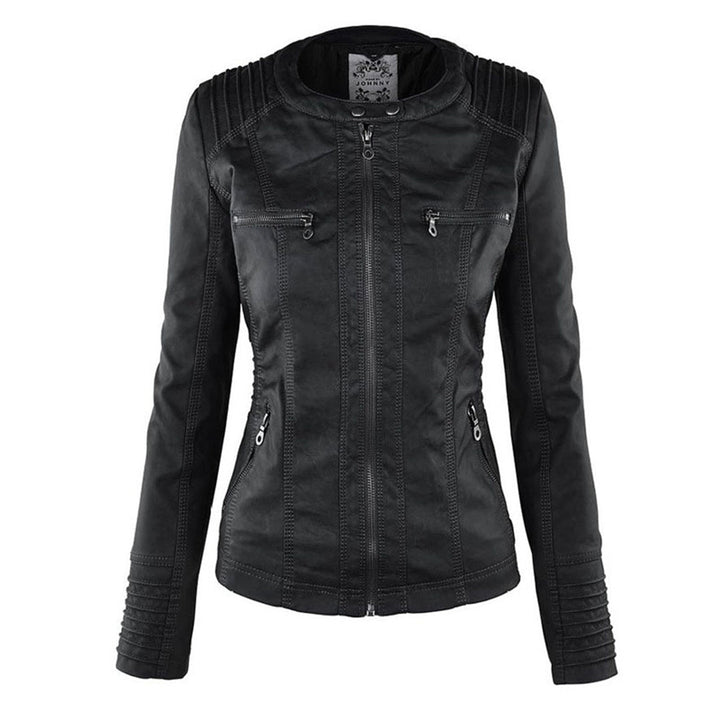 Monika™ | Elegant and Durable Leather Jacket