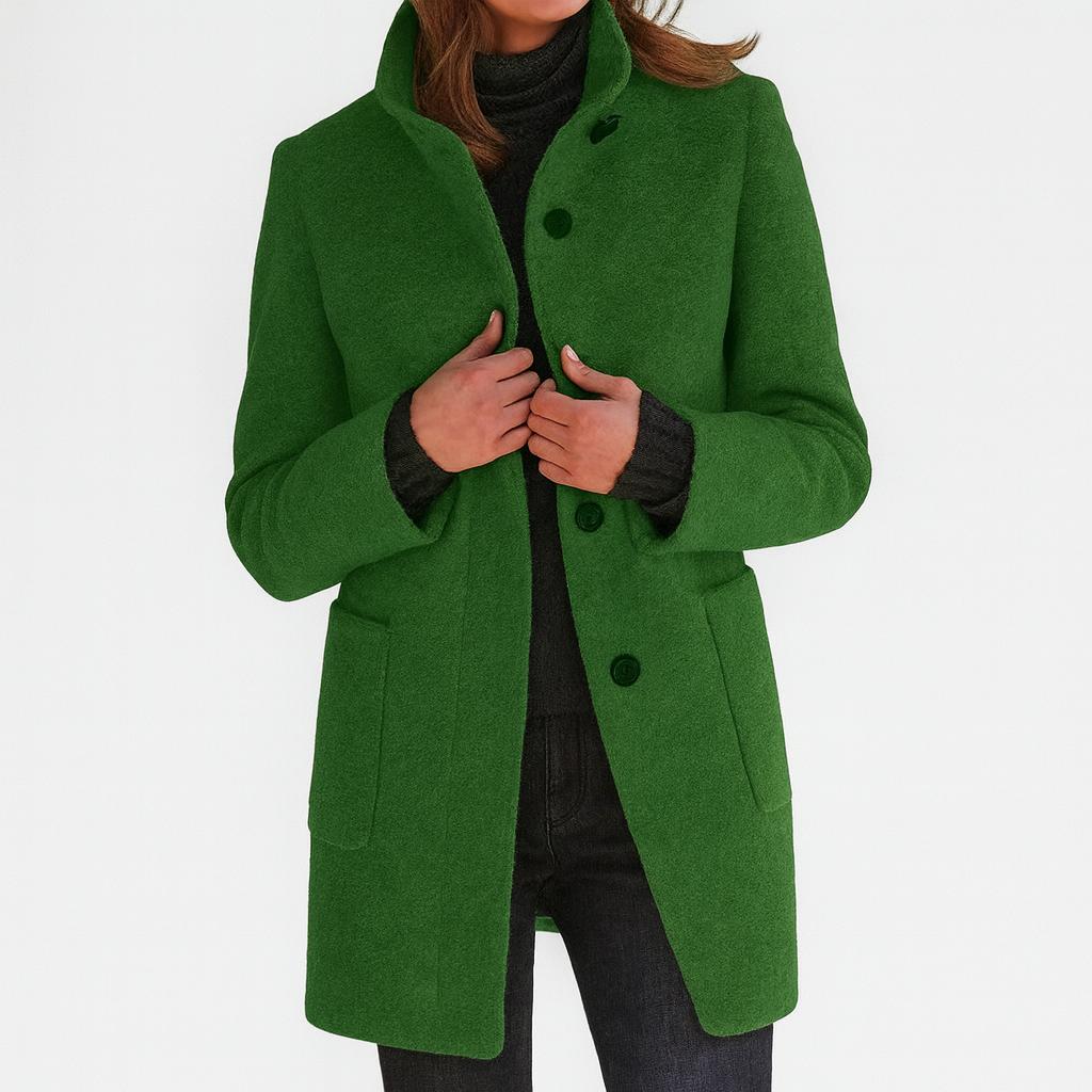 Lidia | Elegant High-Collar Winter Jacket