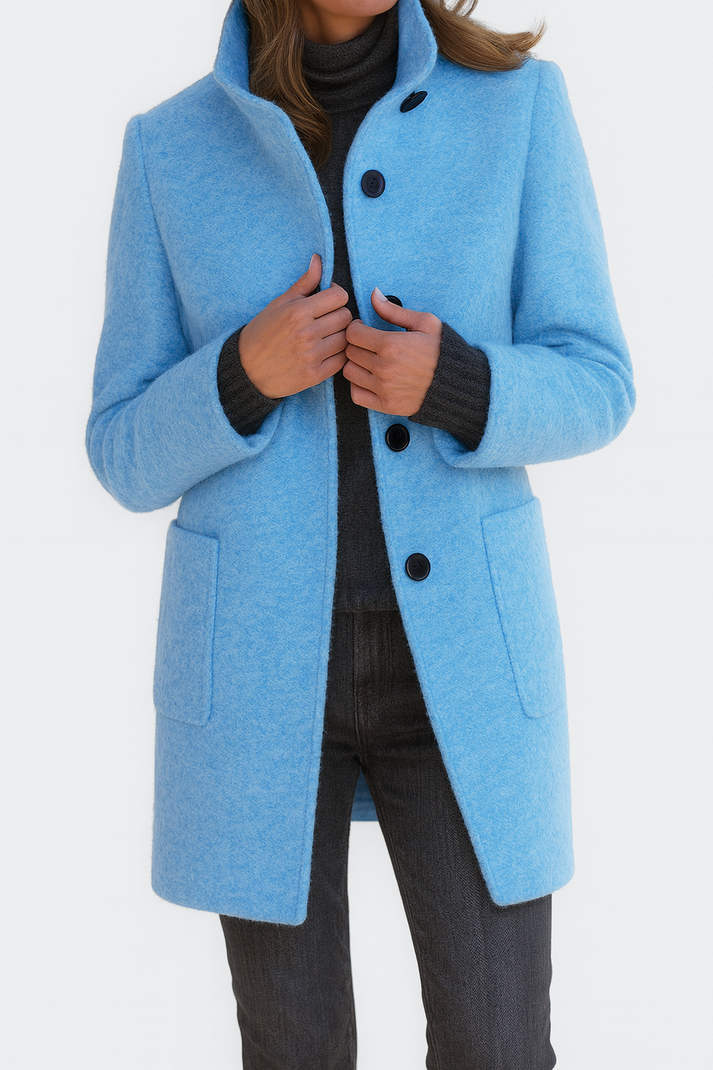 Lidia | Elegant High-Collar Winter Jacket