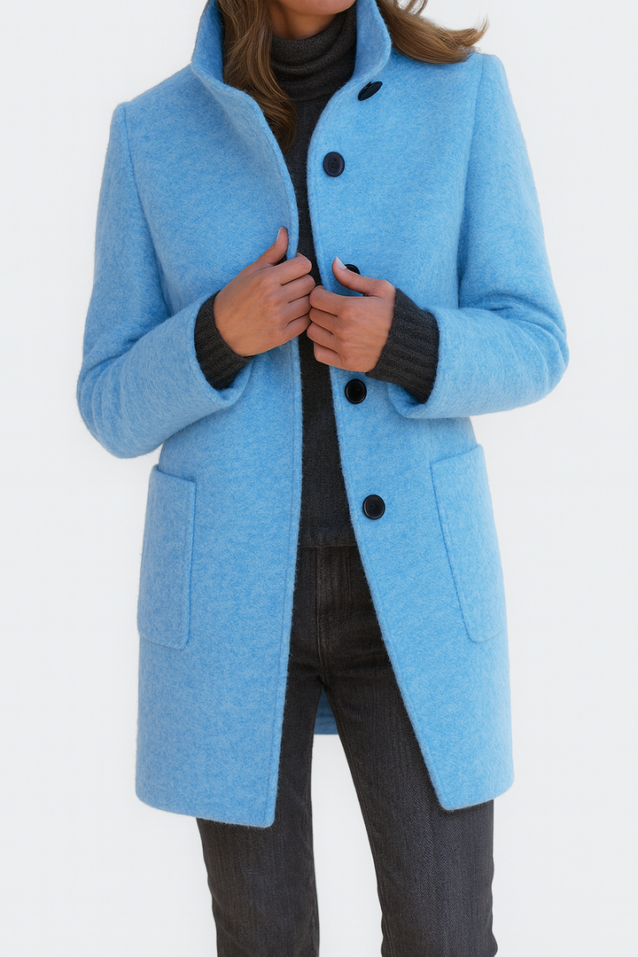 Lidia | Elegant High-Collar Winter Jacket