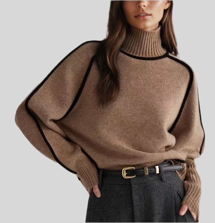 AUREA™ – CHIC AND COZY ROLL NECK SWEATER