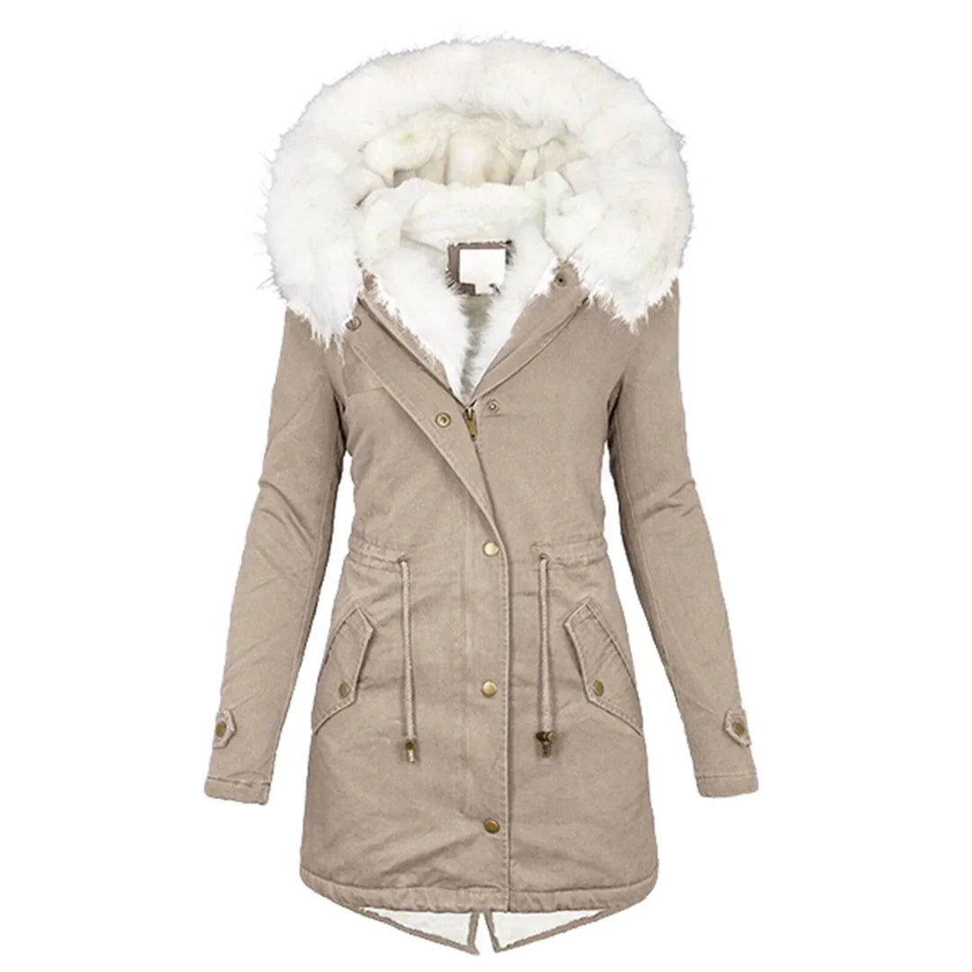 Irene | Winter Parka with Faux Fur Lining