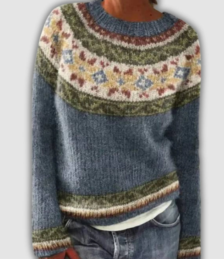 Nayla™ - Stylish Retro Sweater