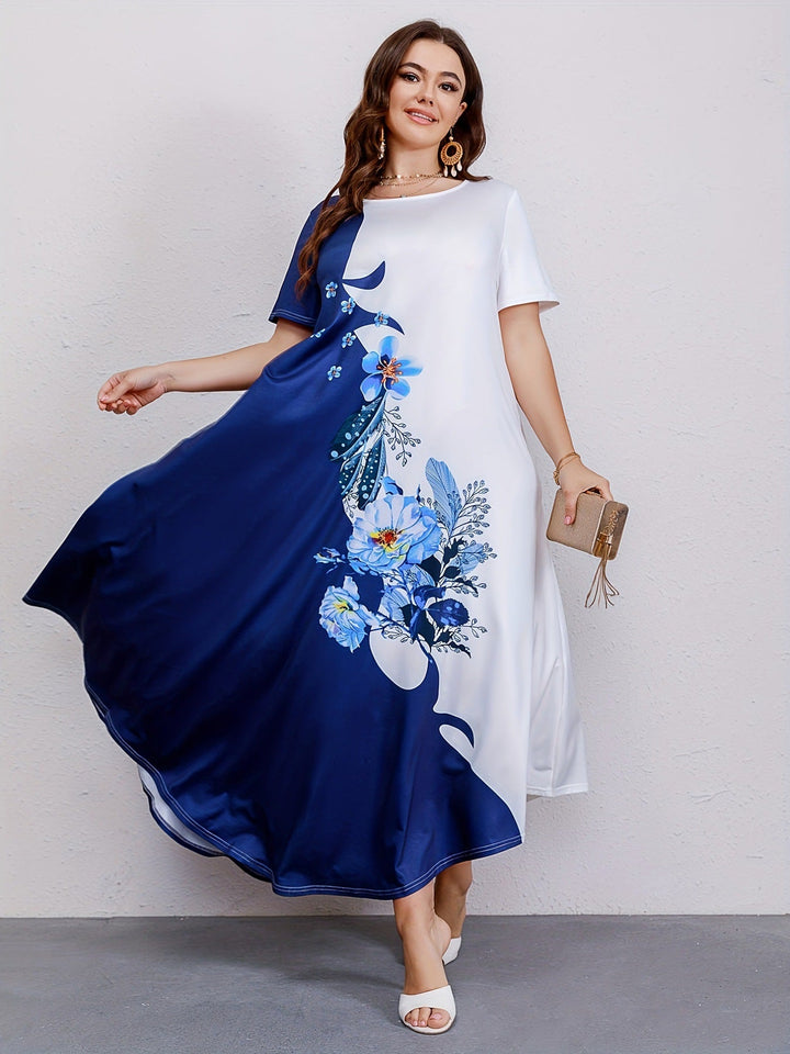 Mira | Plus Size Floral Dress