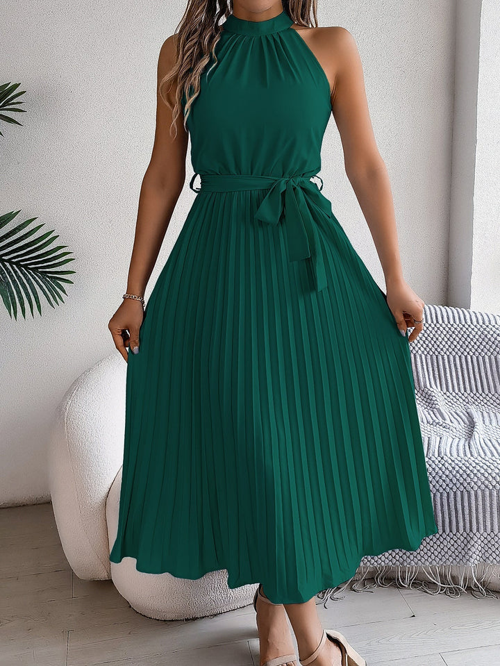 Kelina - Vintage Summer Dress with Waist Ruching