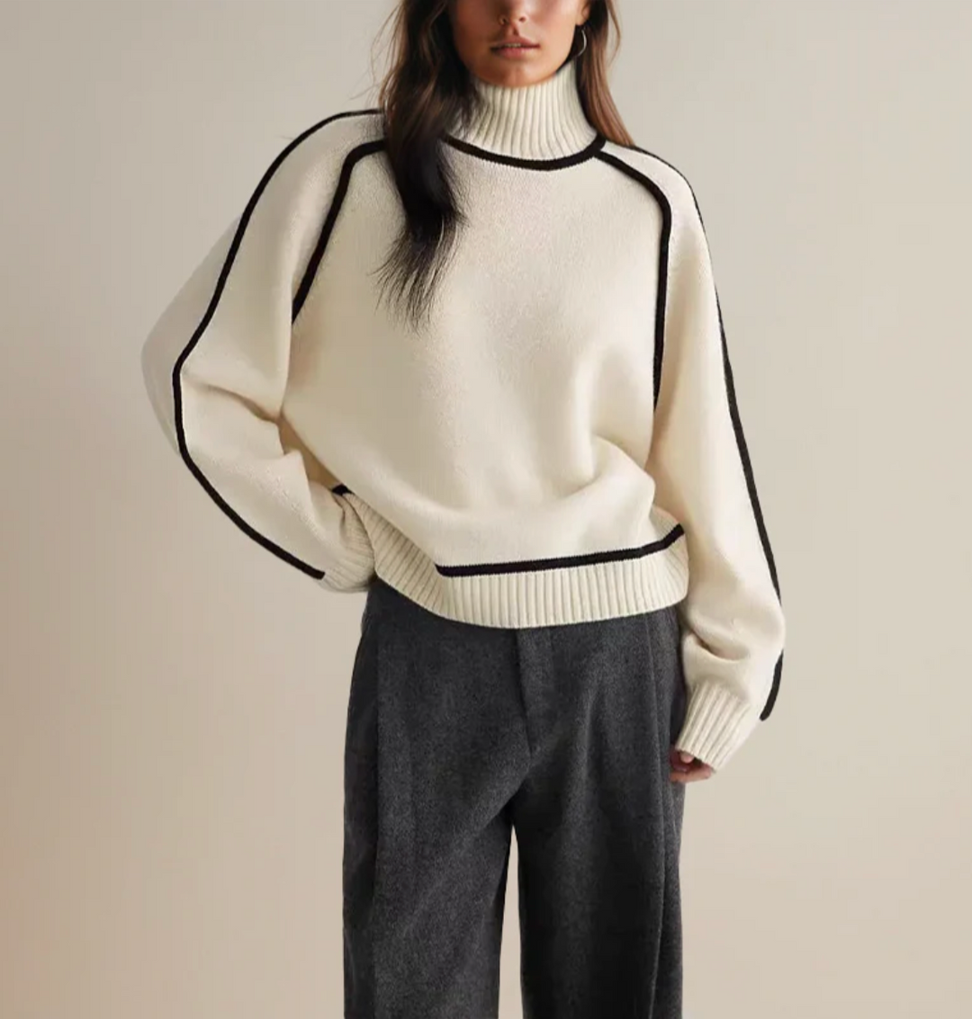 AUREA™ – CHIC AND COZY ROLL NECK SWEATER