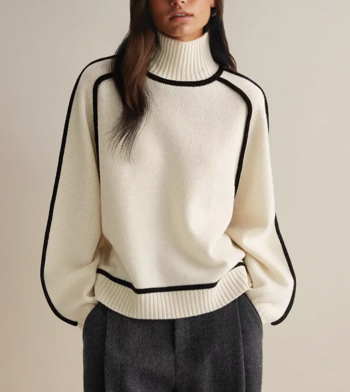 AUREA™ – CHIC AND COZY ROLL NECK SWEATER