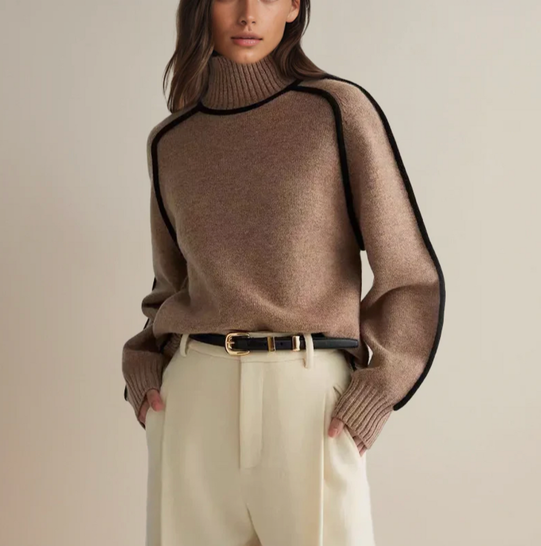 AUREA™ – CHIC AND COZY ROLL NECK SWEATER