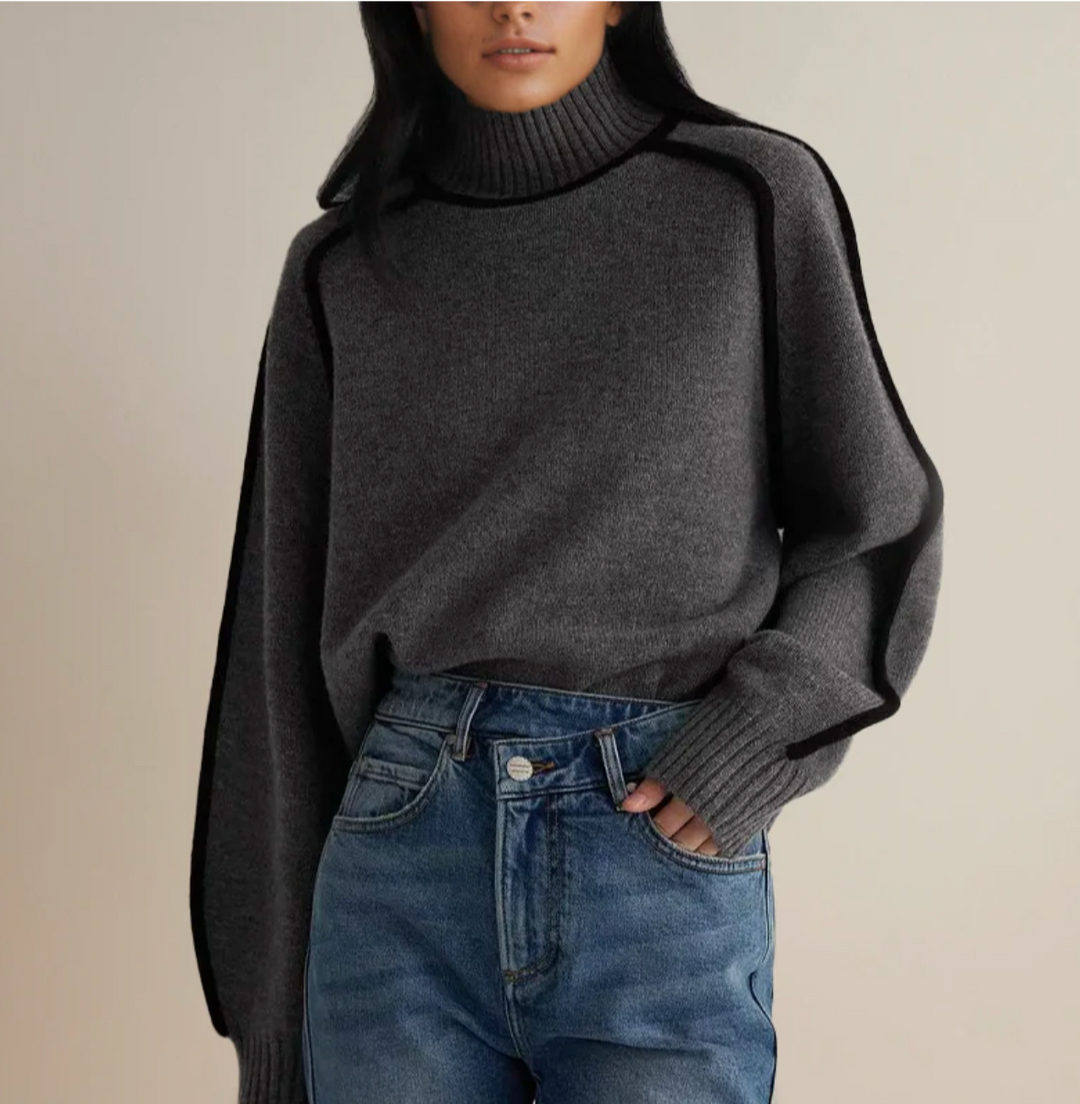 AUREA™ – CHIC AND COZY ROLL NECK SWEATER