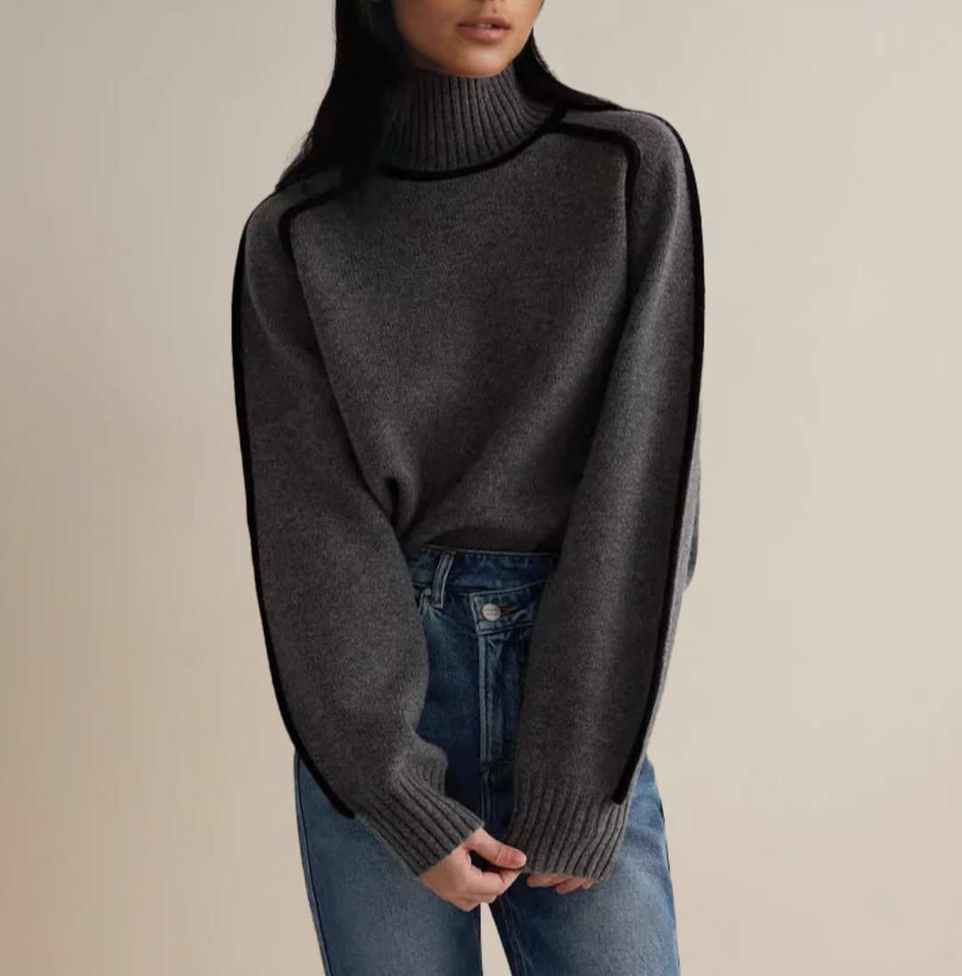 AUREA™ – CHIC AND COZY ROLL NECK SWEATER