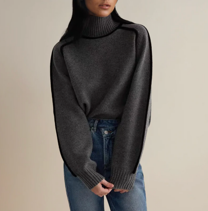 AUREA™ – CHIC AND COZY ROLL NECK SWEATER