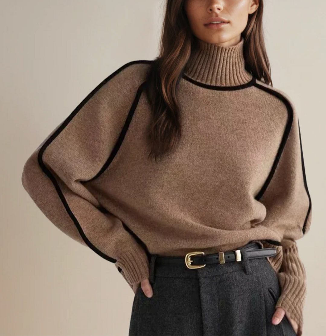 AUREA™ – CHIC AND COZY ROLL NECK SWEATER