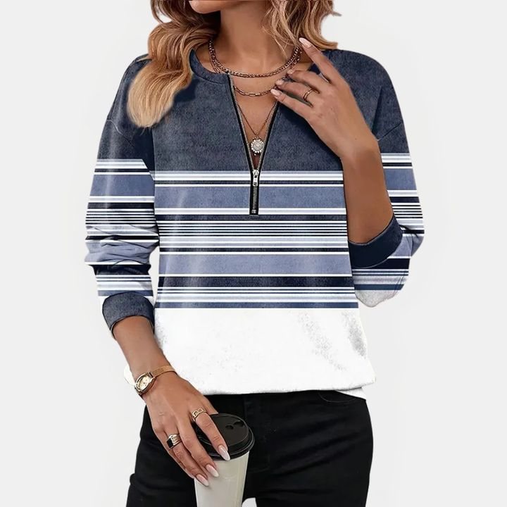 Lurelia | Soft Geometric Sweatshirt