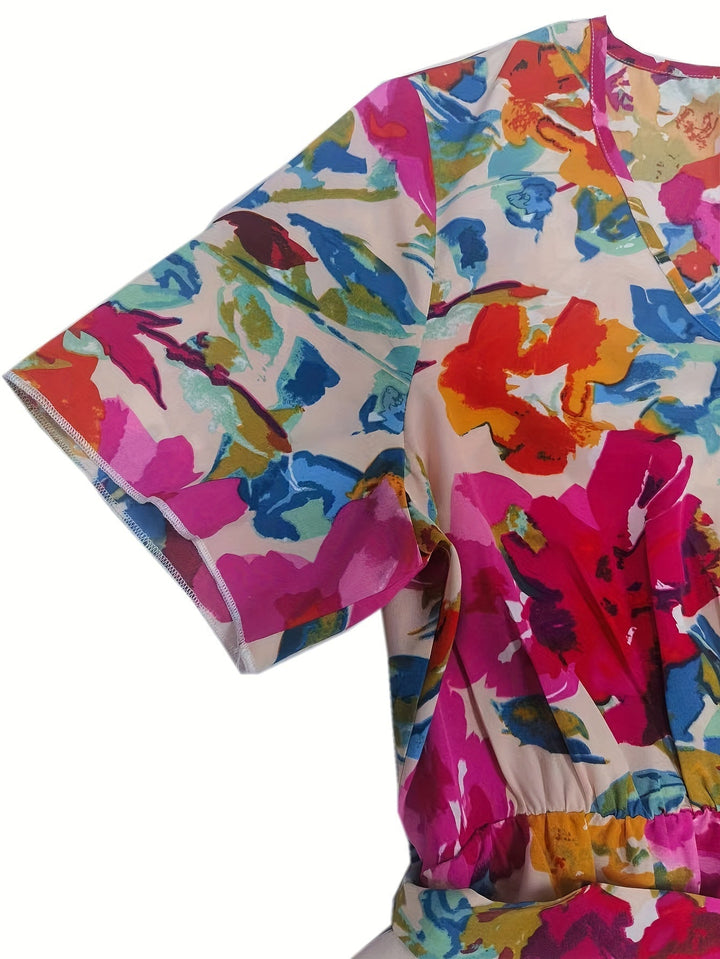 Yara | Plus Size Floral Dress