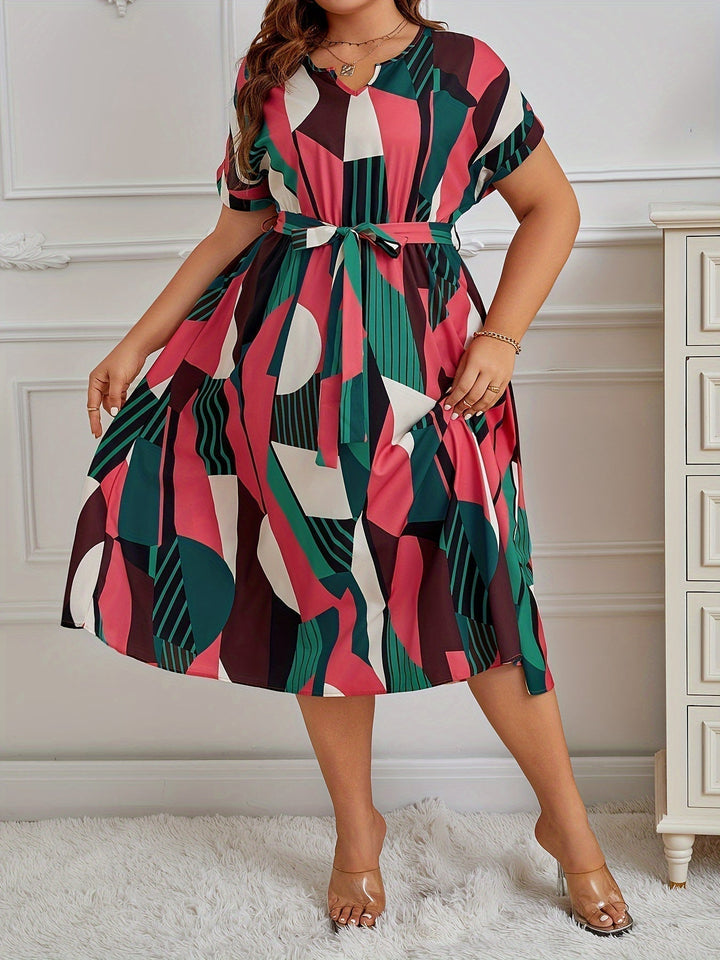Bobbi | Plus Size Tropical Robe