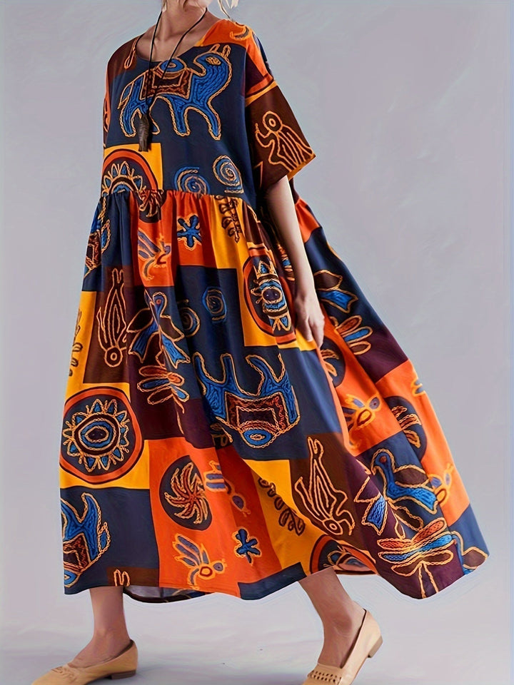 Rosie | Plus Size Pop Art Dress