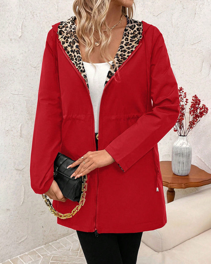 Ava – Reversible Leopard Print Cardigan